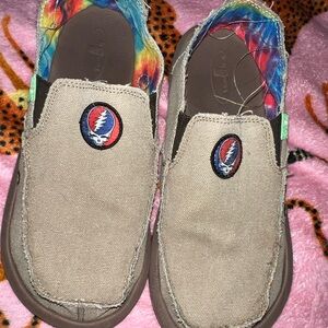 Grateful Dead Sanuk slides